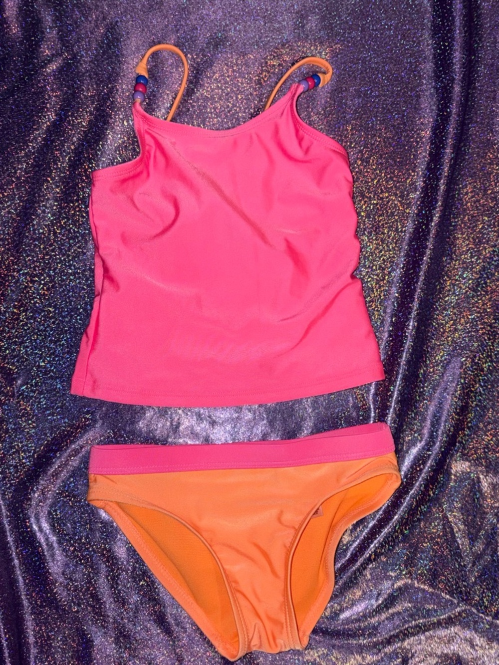 Girls Pink Swimsuit